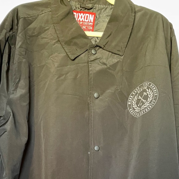 DIXXON WINDBREAKER BLACK 2XL - Picture 1 of 7